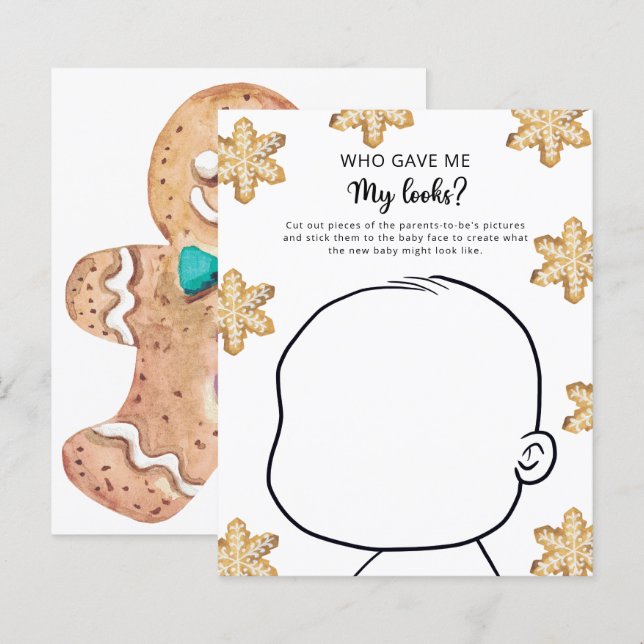 Pequeno biscoito - que me deu meu jogo de aparênci (Frente/Verso)