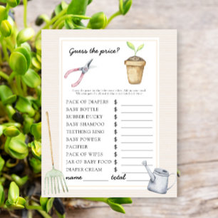 Pequeno broto - Adivinha o preço! Jogo