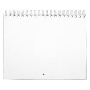 Pequeno Calendário de Duas Páginas, Branco