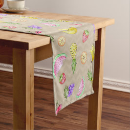 Pequeno Caminho de Mesa Linha Frutas Fun