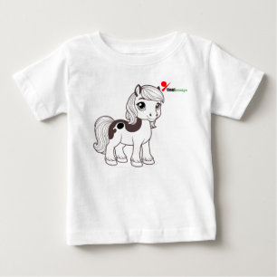 Pequeno Camiseta Bebê