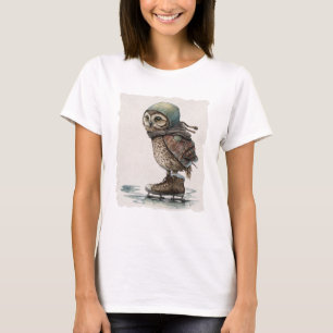 Pequeno Camiseta De Patinador De Gelo