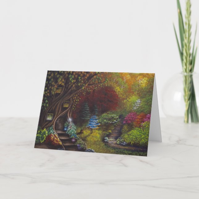 Pequeno Cartão Azul (Frente)