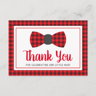 Pequeno Cartões de agradecimentos, Arco Tie, Xadre