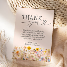 Pequeno Cartões de agradecimentos de Aniversário d