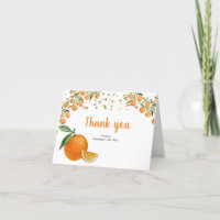 Pequeno Cartões de agradecimentos de pé Cutie