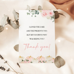 Pequeno Cartões de agradecimentos de Primeira Fest