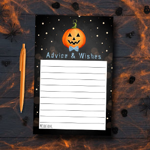 Pequeno Chá de fraldas de Abóbora - Aconselhamento