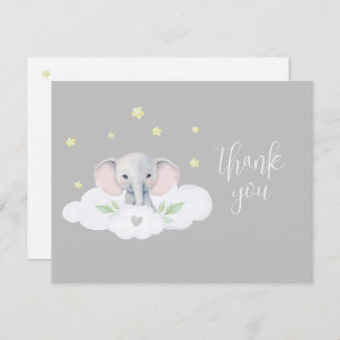 Pequeno Chá de fraldas de amendoim Elefante Sexo N