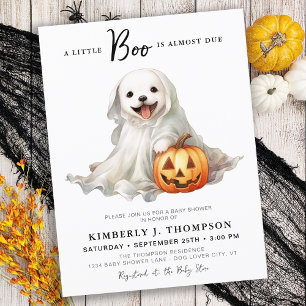 Pequeno Chá de fraldas de Boo Cute Halloween
