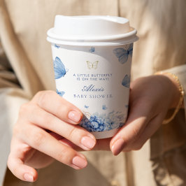 Pequeno Chá de fraldas de Borboleta