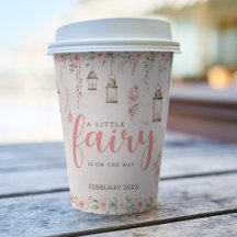 Pequeno Chá de fraldas Rosa Encantado