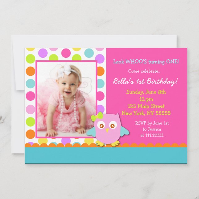 Pequeno Convite de aniversário (Frente)