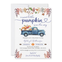 Pequeno Convite para Chá de fraldas de Rapazes da