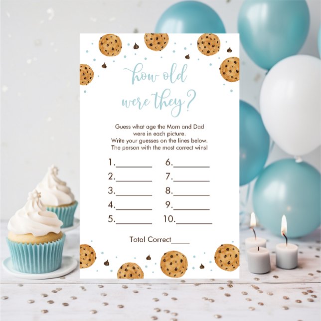 Pequeno Cookie Blue Boy Quantos Anos Eles Jogavam (Criador carregado)