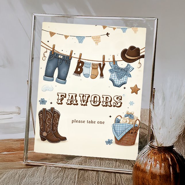 Pequeno cowboy Favers poster (Criador carregado)