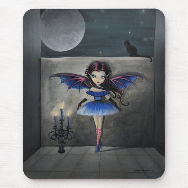Pequeno Dançarino Gothic Vamire Fairy Mousepad (Frente)