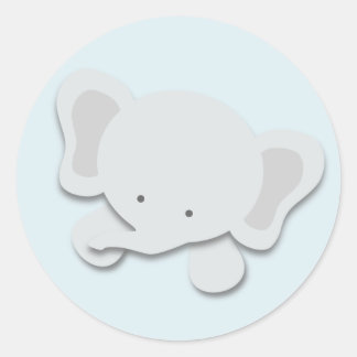 Pequeno Elefante {Blue} | Autocolantes
