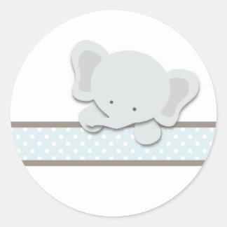 Pequeno Elefante {Blue} | Autocolantes
