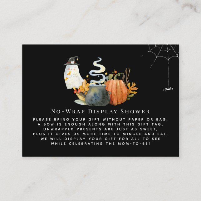 Pequeno Fantasma | Sem inserção de Chá de exibição (Frente)