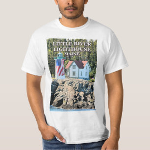 Pequeno Farol do Rio, Maine T-Shirt