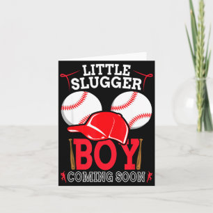 Pequeno Garoto Slugger Chegando Em Breve Anúncio d
