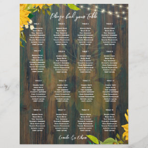 PEQUENO GRÁFICO DE 16 Luzes Rústicas de Madeira Me