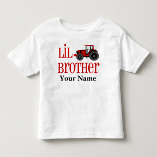 Pequeno Irmão Trator Personalizado T-shirt