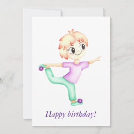 Pequeno jogador engraçado