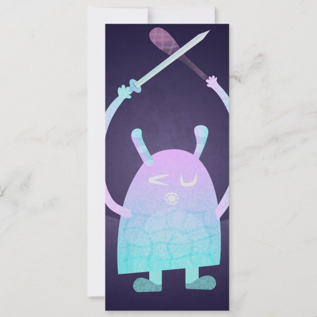 Pequeno Monstro Azul (Frente)