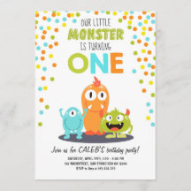 Pequeno Monstro, Primeiro Convite de aniversário