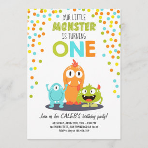 Pequeno Monstro, Primeiro Convite de aniversário
