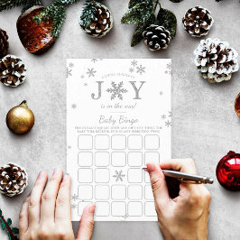 Pequeno Pacote De Alegria Chá de fraldas De Natal 