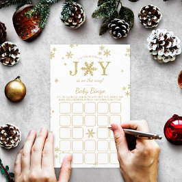 Pequeno Pacote De Alegria Chá de fraldas De Natal 