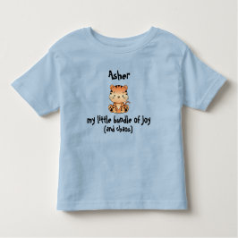 Pequeno pacote de alegria Tiger Toddler T-Shirt jo