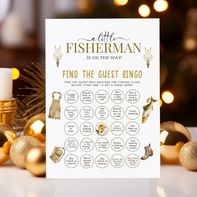 Pequeno Pescador Está A Caminho Do Bingo Chá (Criador carregado)