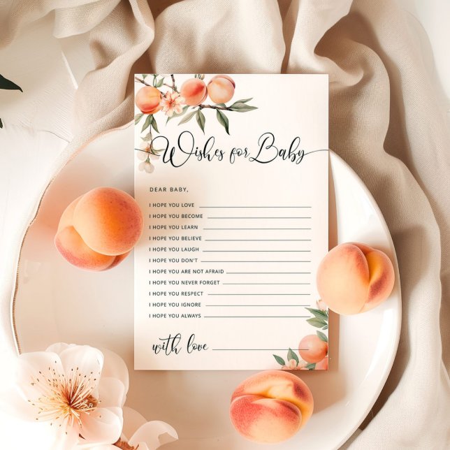 Pequeno pêssego no caminho deseja bebê (Criador carregado)