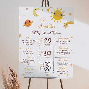 Pequeno primeiro aniversario de Sol Poster