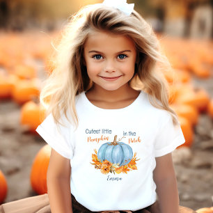 Pequeno Pumpkin Fall Name Toddler T-shirt