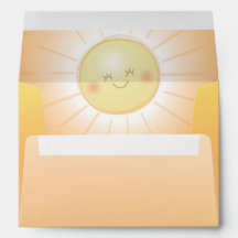 Pequeno Raio Sol Chá de fraldas