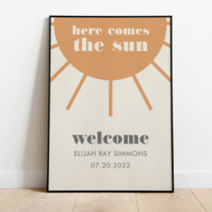 Pequeno Ray da Sunshine Vintage Poster