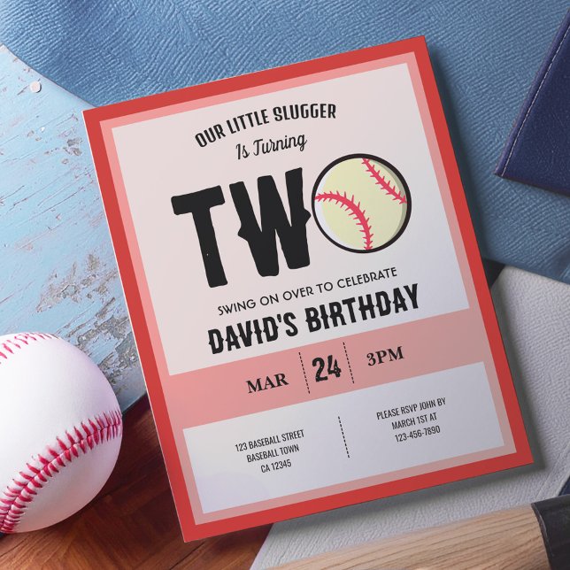 Pequeno segundo aniversário de Baseball de Beisebo (Criador carregado)