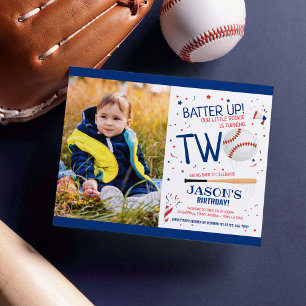 Pequeno segundo aniversário de Fotografia de Baseb