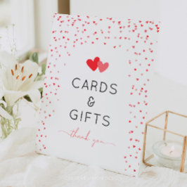 Pequeno Sinal de Chá de fraldas Cartões e Presente