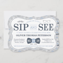 Pequeno Sip e veja o convite para Chás de fraldas