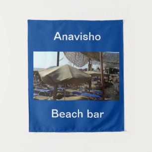 Pequeno tapeçaria bar de praia do Anavisho