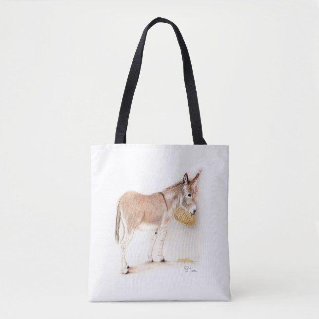 Pequeno Tim Donkey Tote Bag (Frente)
