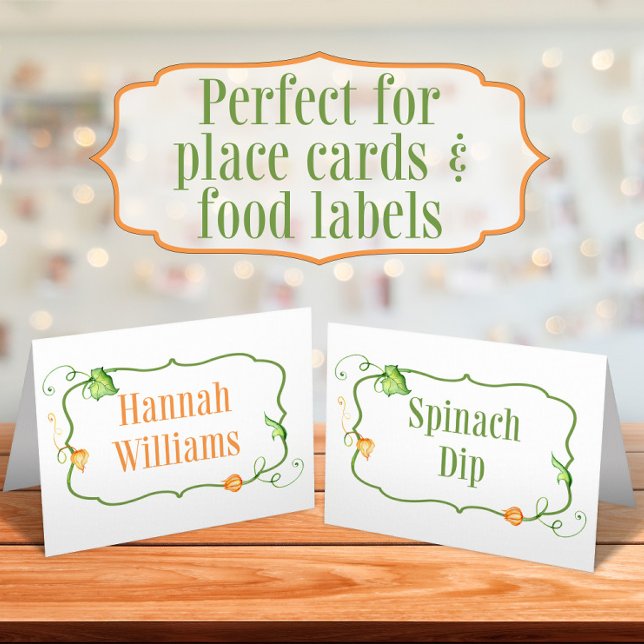 Pequeno Toldo de Etiqueta de Alimentos de Conto de (Criador carregado)