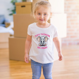 Pequeno Trovão, Grande Camiseta de Toddler do Cora
