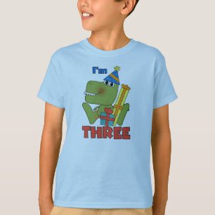 Pequenos Camisetas e presentes de aniversário de 3